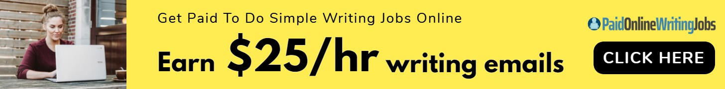 Get Paid To Do Simple Writing Jobs Online